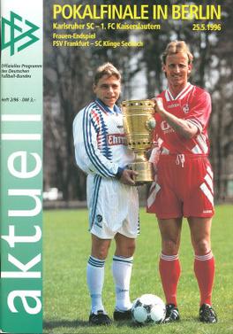 FC Kaiserslautern KFC Uerdingen Programm 1996/97 1 