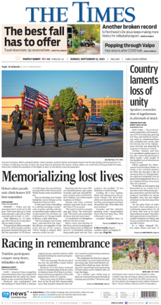 <i>The Times of Northwest Indiana</i> Newspaper based in Munster, Indiana, US