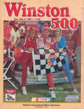 <span class="mw-page-title-main">1986 Winston 500</span> Ninth race of the 1986 NASCAR Winston Cup Series