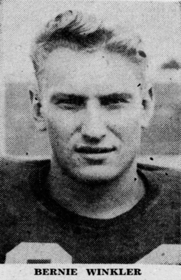 <span class="mw-page-title-main">Bernie Winkler</span> American football player (1925–1990)