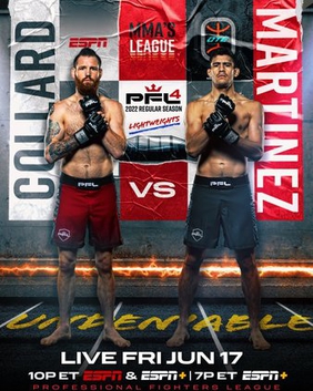 <span class="mw-page-title-main">PFL 4 (2022)</span> Professional Fighters League MMA event in 2022