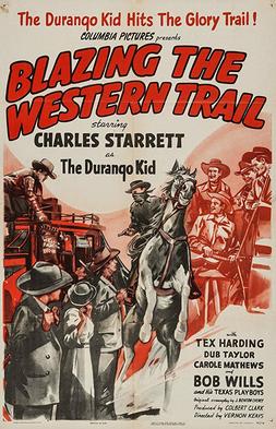 <i>Blazing the Western Trail</i> 1945 film by Vernon Keays