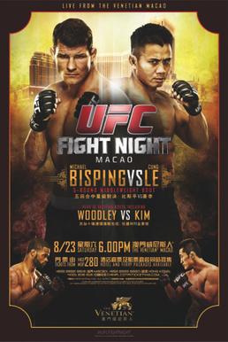 <span class="mw-page-title-main">UFC Fight Night: Bisping vs. Le</span> UFC mixed martial arts event in 2014