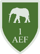 No. 1 AEF Flight Emblem whilst based at RAF Manston in Kent 1AEF Manston.png