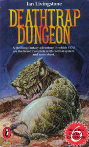 <i>Deathtrap Dungeon</i> Fighting Fantasy book