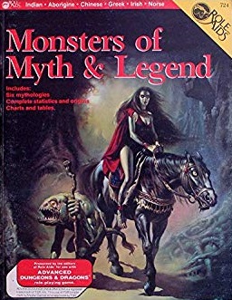 <i>Monsters of Myth & Legend</i> Tabletop role-playing game supplement