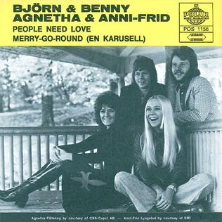 <span class="mw-page-title-main">People Need Love</span> 1972 single by Björn & Benny, Agnetha & Anni-Frid