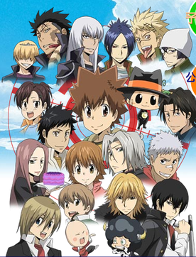 Katekyo Hitman Reborn, Fran, Belphegor, anime characters, japanese