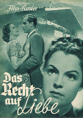 <i>The Right to Love</i> (1939 film) 1939 German film