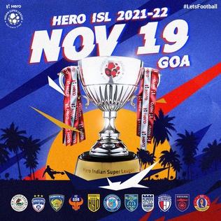 <span class="mw-page-title-main">2021–22 Indian Super League season</span> 8th season of the Indian Super League