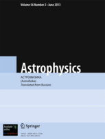 <i>Astrophysics</i> (journal) Academic journal