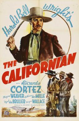 <i>The Californian</i> (film) 1937 film by Gus Meins