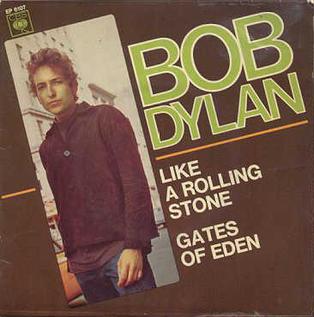 <span class="mw-page-title-main">Gates of Eden (song)</span> 1965 single by Bob Dylan