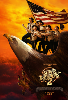 <i>Super Troopers 2</i> 2018 American film