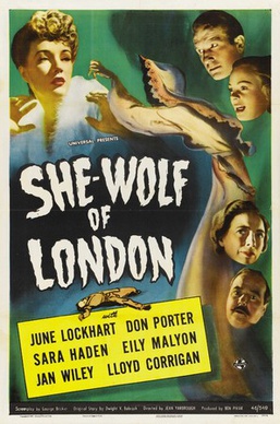 <i>She-Wolf of London</i> (film) 1946 film by Jean Yarbrough