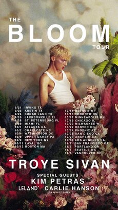 <span class="mw-page-title-main">The Bloom Tour</span> 2018–19 concert tour by Troye Sivan