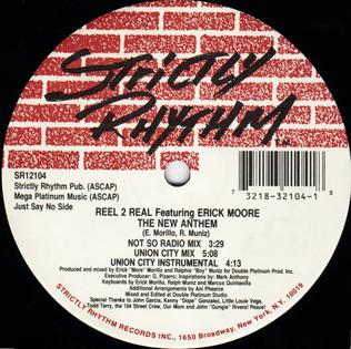 <span class="mw-page-title-main">The New Anthem</span> 1992 single by Reel 2 Real featuring Erick More