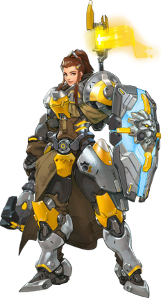 Brigitte (<i>Overwatch</i>) Fictional player character in the 2016 video game Overwatch