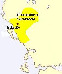 Map of the Principality of Gjirokaster (1373-1418) Map of the Principality of Gjirokaster.jpg