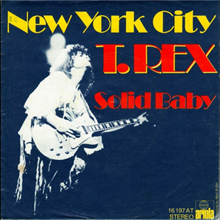 <span class="mw-page-title-main">New York City (T. Rex song)</span> 1975 single by T. Rex