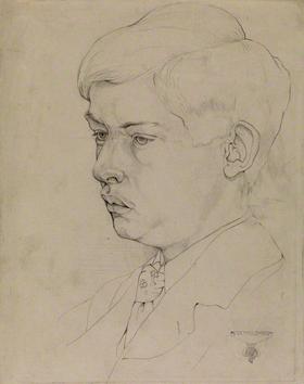 1899 sketch of Charles Maurice Detmold by Edward Julius Detmold Charles Maurice Detmold03b.jpg