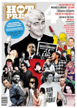 <i>Hot Press</i> Irish music and politics magazine