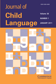 <i>Journal of Child Language</i> Academic journal