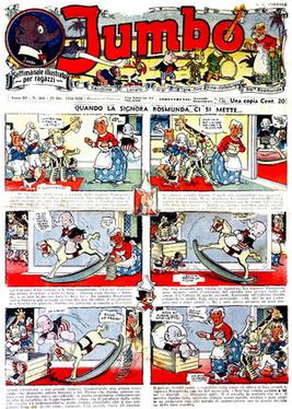 <i>Jumbo</i> (magazine) Defunct weekly comics magazine in Italy (1932–1938)