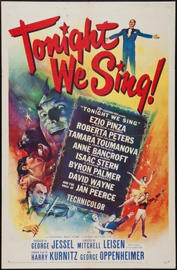 <i>Tonight We Sing</i> 1953 film by Mitchell Leisen