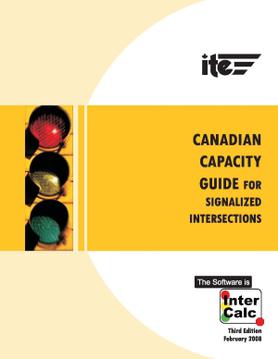 <span class="mw-page-title-main">Canadian Capacity Guide For Signalized Intersections</span>