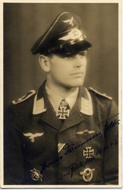 <span class="mw-page-title-main">Hans Dammers</span> German World War II fighter pilot (1913–1944)