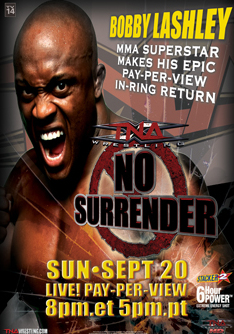 <span class="mw-page-title-main">No Surrender (2009)</span> 2009 Total Nonstop Action Wrestling pay-per-view event