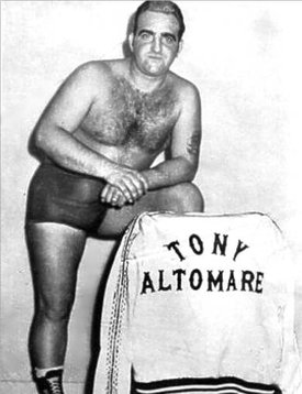 <span class="mw-page-title-main">Tony Altomare</span> American professional wrestler, trainer, manager