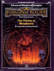 <i>The Throne of Bloodstone</i> Module for Advanced Dungeons & Dragons role-playing game