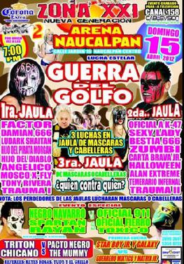 <span class="mw-page-title-main">Guerra del Golfo (2012)</span> 2012 International Wrestling Revolution Group event