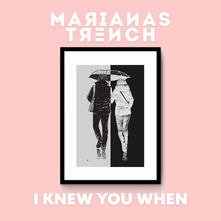 <span class="mw-page-title-main">I Knew You When (Marianas Trench song)</span> 2018 single by Marianas Trench