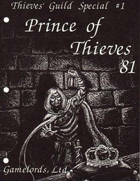 <i>Prince of Thieves 81</i> Role-playing game scenarios