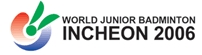 2006 BWF World Junior Championships Logo.jpg