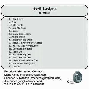 B Sides Avril Lavigne album Wikipedia