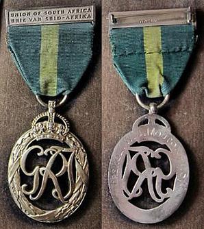<span class="mw-page-title-main">Efficiency Decoration (South Africa)</span> Award