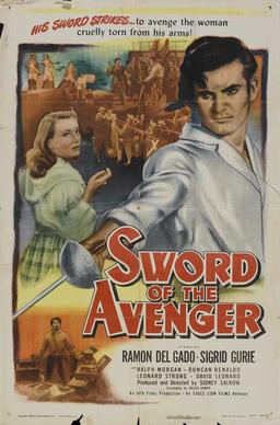 <i>Sword of the Avenger</i> 1948 American adventure film directed by Sidney Salkow