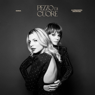 <span class="mw-page-title-main">Pezzo di cuore</span> 2021 single by Emma Marrone and Alessandra Amoroso