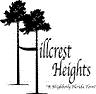 Selo oficial de Hillcrest Heights, Flórida