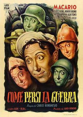 <i>How I Lost the War</i> 1947 Italian comedy film