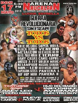 <span class="mw-page-title-main">Guerra Revolucionaria (2015)</span> 2015 International Wrestling Revolution Group event