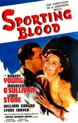 <i>Sporting Blood</i> (1940 film) 1940 American film
