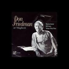 <i>Don Friedman at Maybeck</i> 1994 live album by Don Friedman