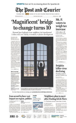 File:The Post and Courier front page.png