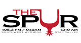 The Spur logo for KRSV-AM, KMER 940, and KDWY.png
