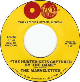 <span class="mw-page-title-main">The Hunter Gets Captured by the Game</span> 1966 song by Smokey Robinson
